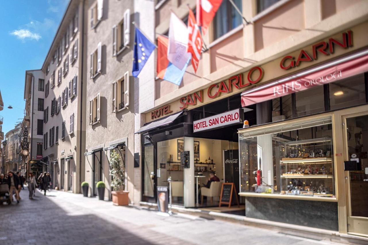 Hotel San Carlo Lugano Exteriör bild